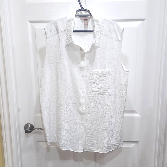 H&M Sleeveless Shirt - Picture 1 of 4